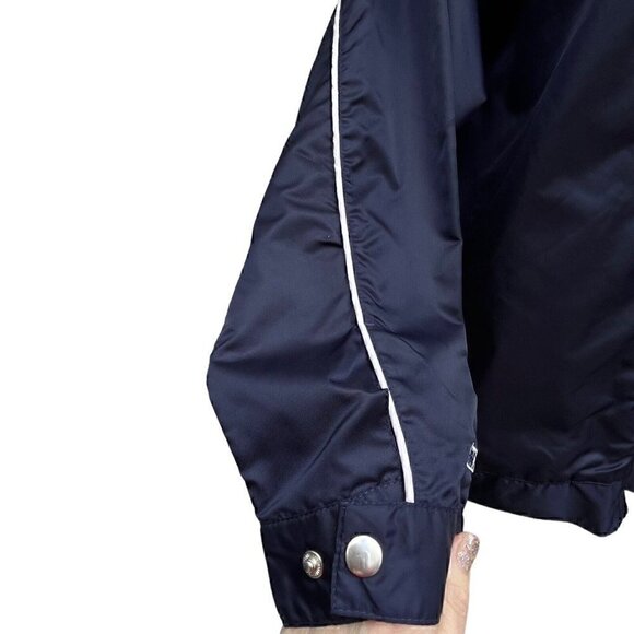 Nascar National Guard Dale Jr 88 Navy Full Zip Windbreaker Jacket Women’s S/M - Picture 7 of 11